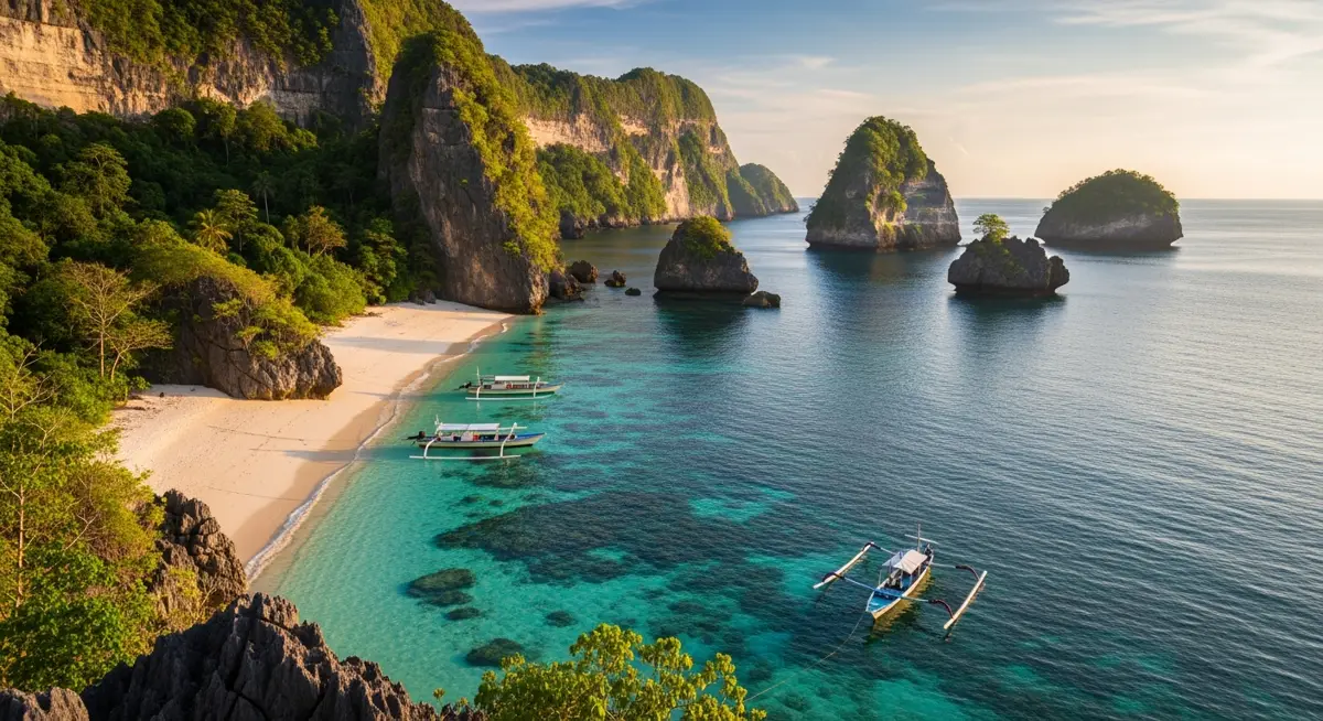 Torajatourpackage in Sulawesi — a pristine remote tropical coastline